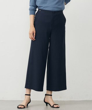 Shineシャンブレーツイル クロップド パンツ