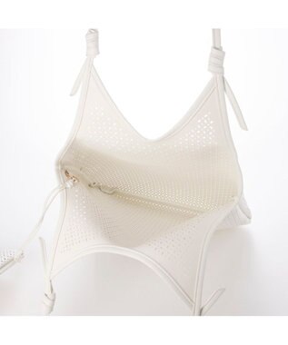 UNBILLION カカトゥ kakatoo / パンチングトートバッグ アイボリー