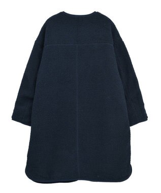 AMERICAN HOLIC あったかリバーシブルキルティングコート Navy