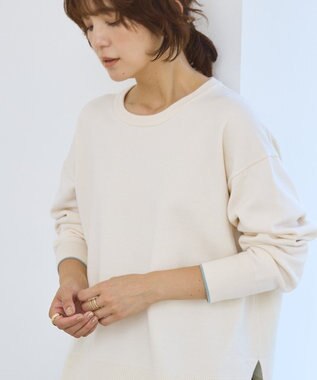 AMERICAN HOLIC バイパチクルーネックニットプルオーバー Ivory