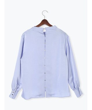 Te chichi ドレープネックブラウス《2025Autumn catalog vol.2 item》 ブルー