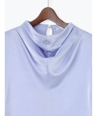 Te chichi ドレープネックブラウス《2025Autumn catalog vol.2 item》 ブルー
