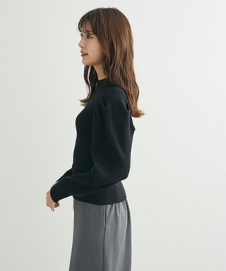 Green Parks ・ｓｗｉｎｇ　ｂｙ　ラメニットパワーショルダー Black