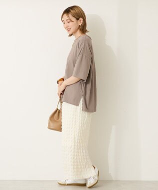 AMERICAN HOLIC 接触冷感バックオープンプルオーバー Beige