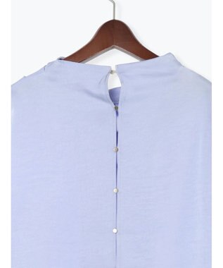 Te chichi ドレープネックブラウス《2025Autumn catalog vol.2 item》 ブルー