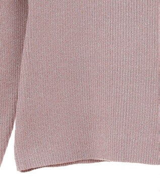 Green Parks ・ｓｗｉｎｇ　ｂｙ　ラメニットパワーショルダー Pink