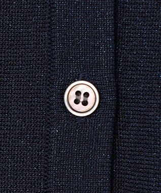 組曲 L 【先行予約・前後着用可】ドルマンスリーブライトラメ ニット ネイビー系