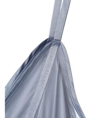 earth music&ecology ＳＥＴ２点ティアードペチドレス＋チュールワンピース Blue