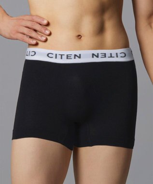 WACOAL MEN ボクサーパンツ <CITEN>コラボ 【PANTS HOLIC】 ユニセックス ワンサイズ(S-LL) 立体成型 前閉じ 下着 GT3555 /ブロス バイ ワコールメン ブラック