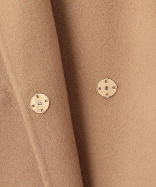 BEIGE， ZION / ウールロングチェスターコート Camel