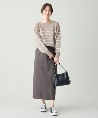 ANY L ベイカーチノスカート スレート