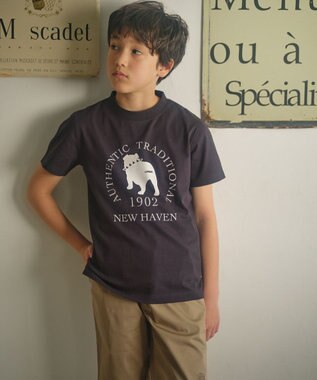 J.PRESS KIDS 【110-130cm】バックブル1902ロゴ Ｔシャツ ネイビー系