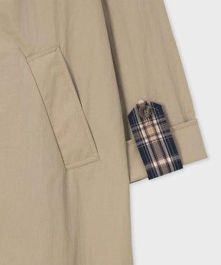 Paul Smith タフタ スプリングコート ベージュ