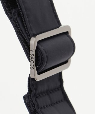 Y'SACCS 【ムック本掲載】【ナイロンタフタ×リサイクルレザー】デイリーショルダー　Sサイズ ブラック