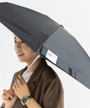 AMERICAN HOLIC 【AH×Wpc.】ポーチ付き折りたたみ傘 Black