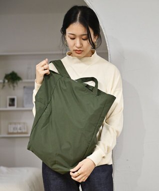 NIZYU KANO ポケッタブル 3wayリュック カーキ