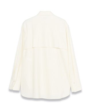 JOSEPH 【WEB&OUTLET限定】バランサーミル　シャツアウター Ivory