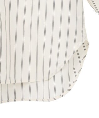 Green Parks イージーケアアソートシャツチュニック Ivory