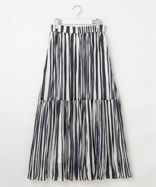 接触冷感・洗える】ハンドワッシャープリーツストライプ