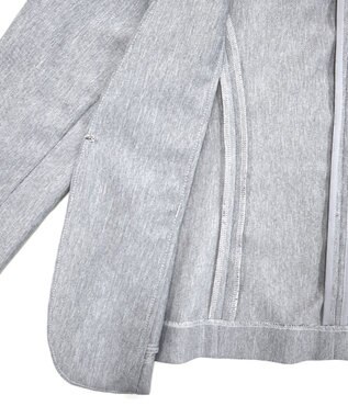 Tiaclasse 【吸水速乾・接触冷感・UVケア・防シワ・洗える】カチオンカラーレスジャケット チャコールグレー