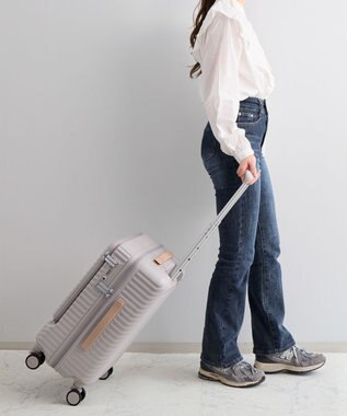 ACE BAGS & LUGGAGE 【雑誌掲載】 HaNT ココント スーツケース 34L 機内持込 フロントポケット付 05513 ハント フォグ・モーブ