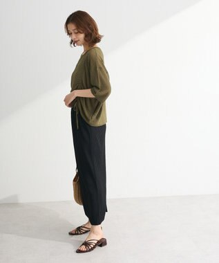 Green Parks ・ＥＬＥＮＣＡＲＥ　ＤＵＥ　シャーリングシアーニット Green