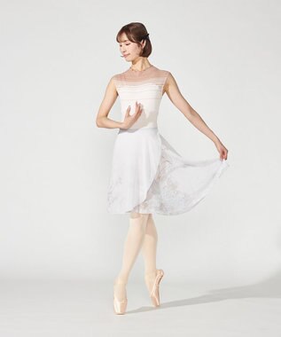 Chacott 巻きスカート ホワイト