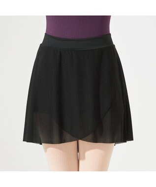 Chacott ショートスパッツ付スカート ブラック