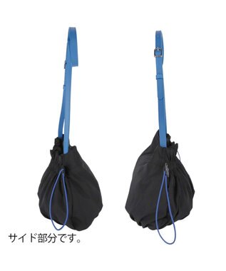 tsumori chisato CARRY ギャザー ショルダーバッグ ブラック