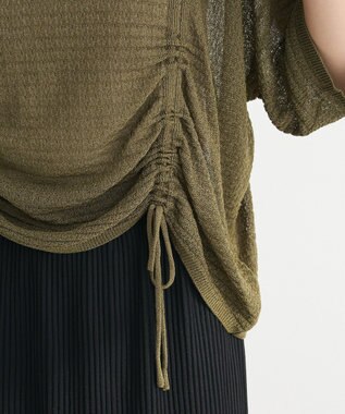 Green Parks ・ＥＬＥＮＣＡＲＥ　ＤＵＥ　シャーリングシアーニット Green