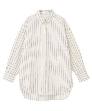 Green Parks イージーケアアソートシャツチュニック Ivory