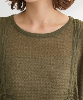 Green Parks ・ＥＬＥＮＣＡＲＥ　ＤＵＥ　シャーリングシアーニット Green