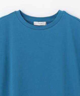 ANY 【接触冷感/UVケア】ビューティベーシックノースリーブタックTシャツ ブルー