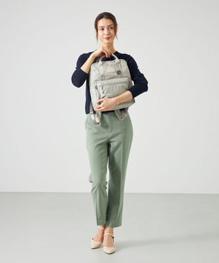 LA BAGAGERIE 10ポケット持ち手付きリュック グレー