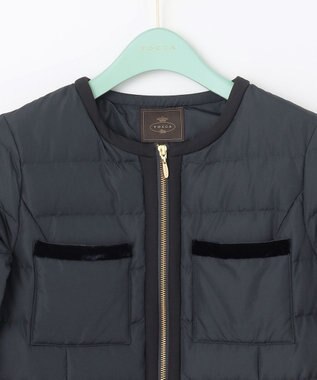 TOCCA COSMO NEW ロングダウンコート ネイビー系