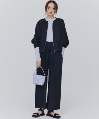 23区 S 【Oggi5月号掲載/洗える】シアー レイヤード TEE サックスブルー系