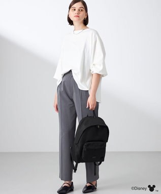 Y'SACCS 【Disney Collection】シルエットプリントデイパック ブラック