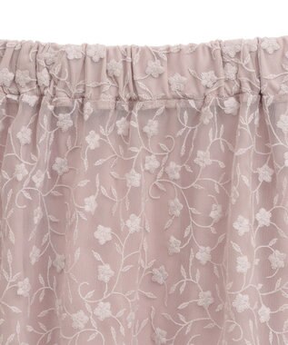 earth music&ecology シアーレースレイヤードスカート Pink Beige