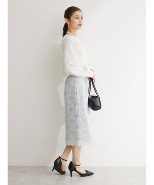 Green Parks ｅｆ－ｄｅ　レースＩラインスカート Mint