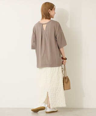 AMERICAN HOLIC 接触冷感バックオープンプルオーバー Beige