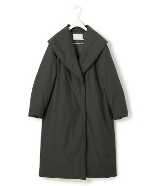ICB 【撥水加工】ADS ダウン ショールカラーロングコート チャコールグレー系
