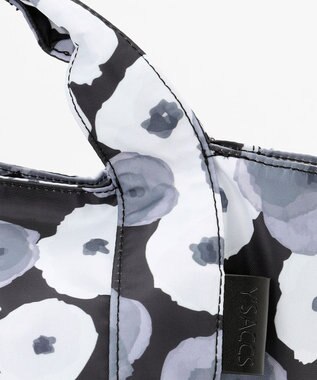 Y'SACCS 総柄プリントトートバッグ グレー