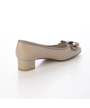 Riz raffinee <Riz raffinee>スクエアトゥリボンパンプス ベージュ