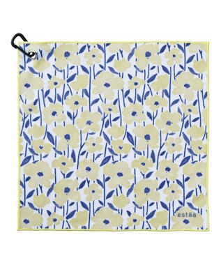 MOONBAT エスタ (estaa) くっつきタオル ダンシングフラワー イエロー