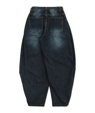 WEGO ブラストワイドデニム デニム濃色