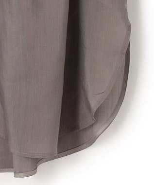 BEIGE， LILAC / シアーブラウス Steel