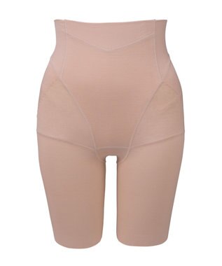 BRADELIS New York 【BRADELIS NewYork / 育尻STEP2・集めて寄せる】桃ソフトサポートガードル 1枚履き可能 補正 下着