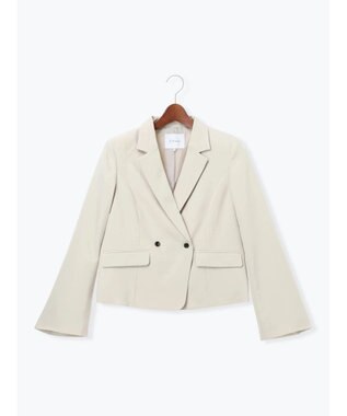 Te chichi フレア袖クロップトテーラードジャケット【AOYAMA FASHION ASSOCIATION × Te chichi】 ベージュ