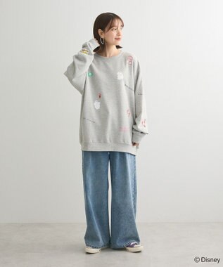 Green Parks １０ｔｈベイマックス／ランダムロゴプルオーバー Gray Mixture