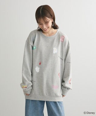 Green Parks １０ｔｈベイマックス／ランダムロゴプルオーバー Gray Mixture